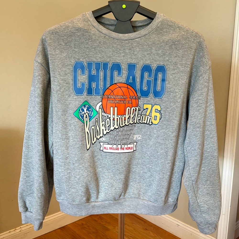 Basketball Graphic Sweatshirt
